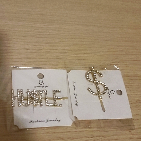 Rhinestone hair pins - Picture 1 of 1